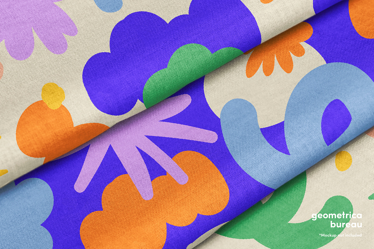 Funky Shapes, a Pattern Graphic by Geometrica Bureau (Photo 5 of 10)