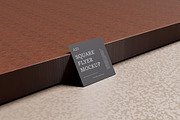Square Paper Flyer Mockups, an Advertising Mockup by Creative_A23 (Thumbnail 3 of 5)
