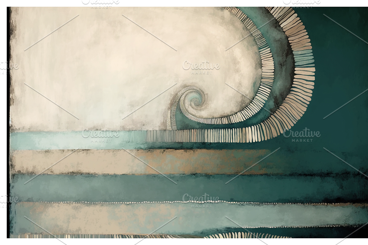 Baal Collection · Blue Spiral, a Texture Illustration by milatovar (Photo 15 of 16)