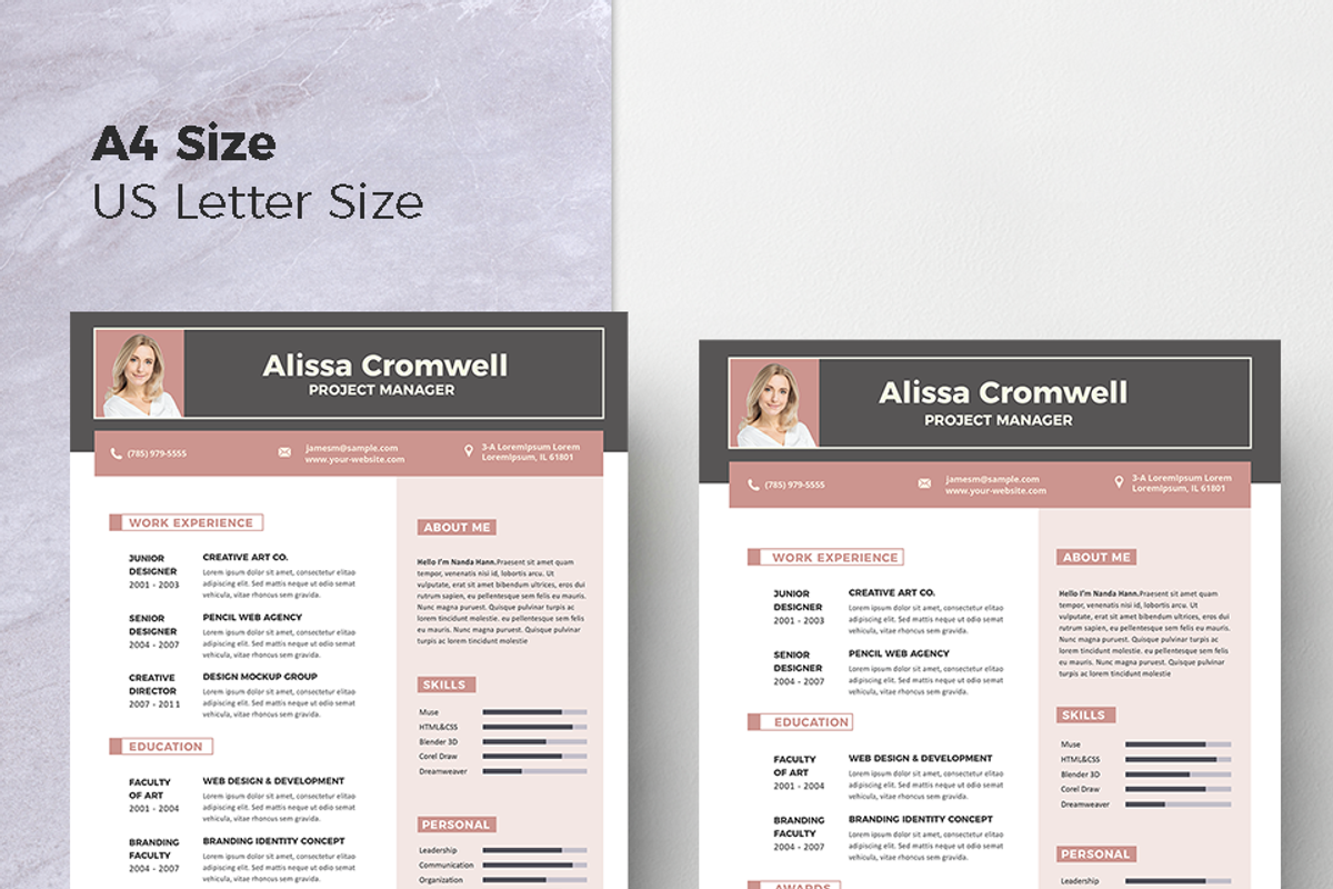 Cover Letter Template, a Resume Template by Hito Graphic (Photo 8 of 8)