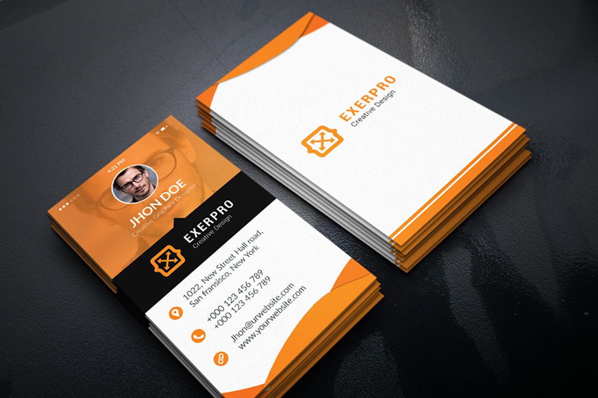 Stylish Business Card, a Business Card Template by Shapnochura Design Studio (Photo 3 of 4)