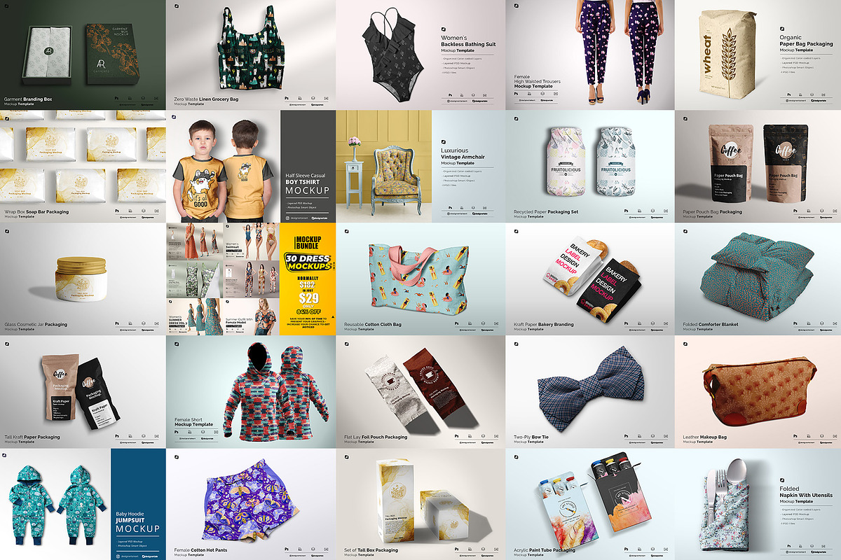 Black Friday PSD Mockup Bundle 2022, a Shirt Mockup by Designertale (Photo 5 of 7)