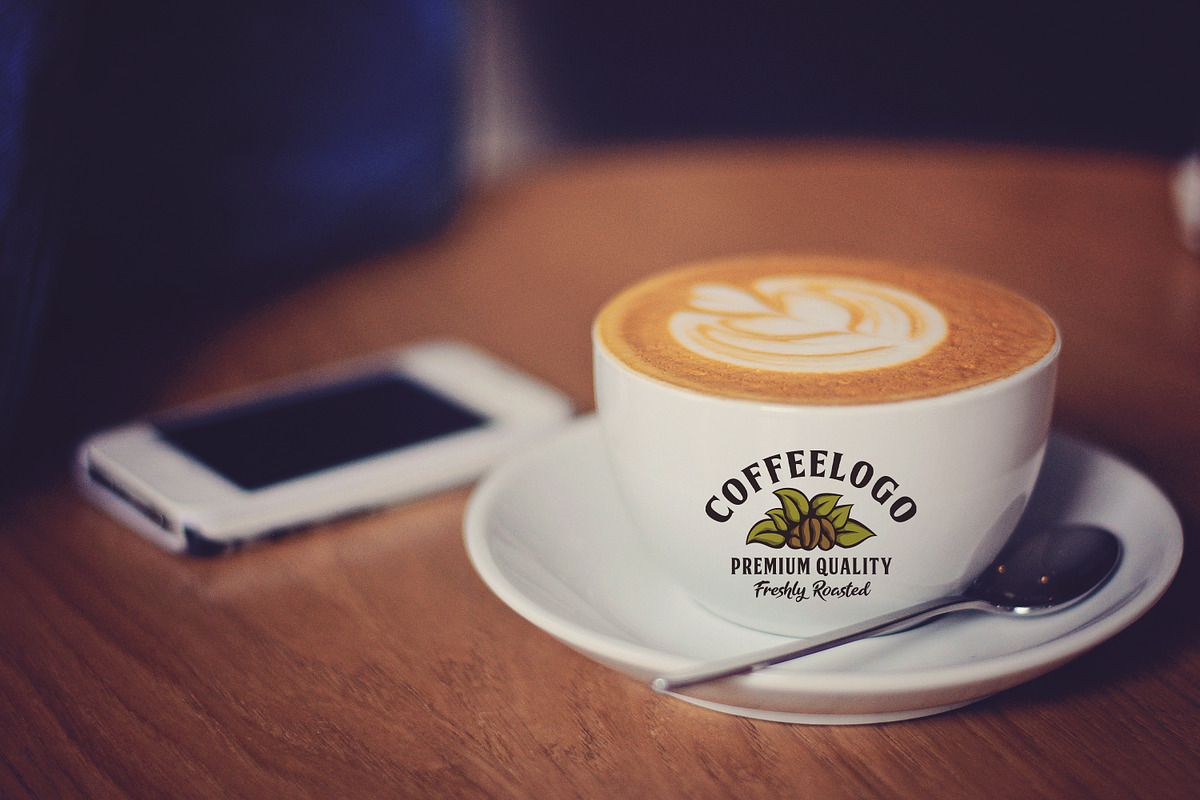 12 Coffee Mockup #7, a Cups & Container Mockup by Walentin (Photo 6 of 13)