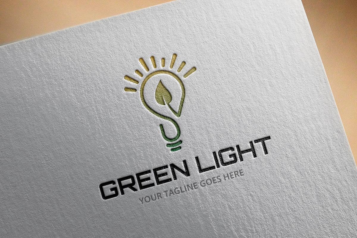 Green Light Logo Template, a Branding & Logo Template by BdThemes (Photo 1 of 3)