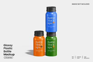 Plastic Bottle Mockup, a Packaging Mockup by Unerispace