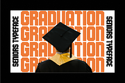 Seniors - College Athletic Sans, a Sans Serif Font by Pian45 Studio (Thumbnail 2 of 8)