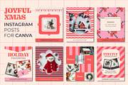 Joyful Xmas – IG Posts for Canva, a Social Media Template by LuOtero (Thumbnail 3 of 5)