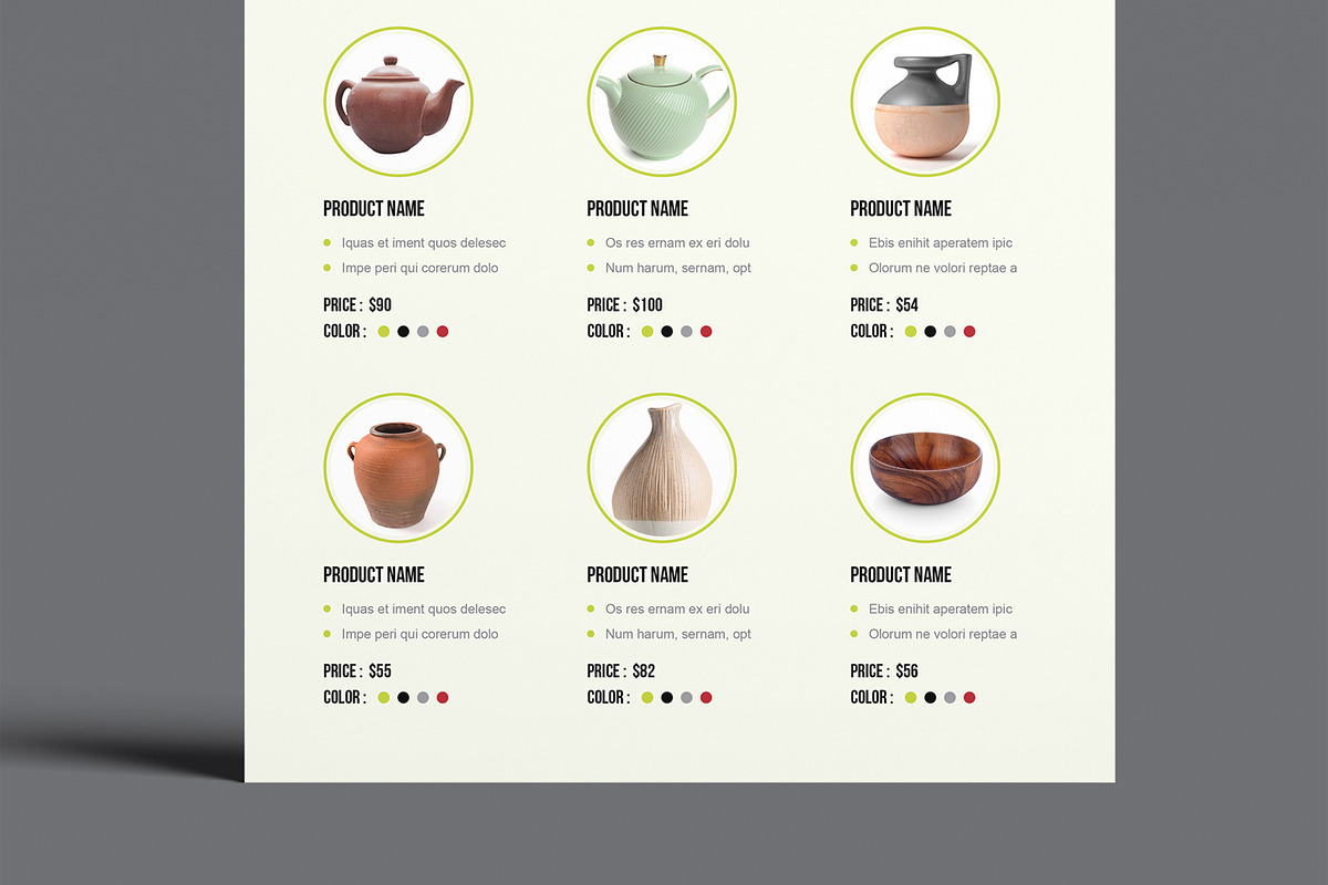 Modern Product Catalog Flyer, a Flyer Template by MightyDesign (Photo 5 of 8)