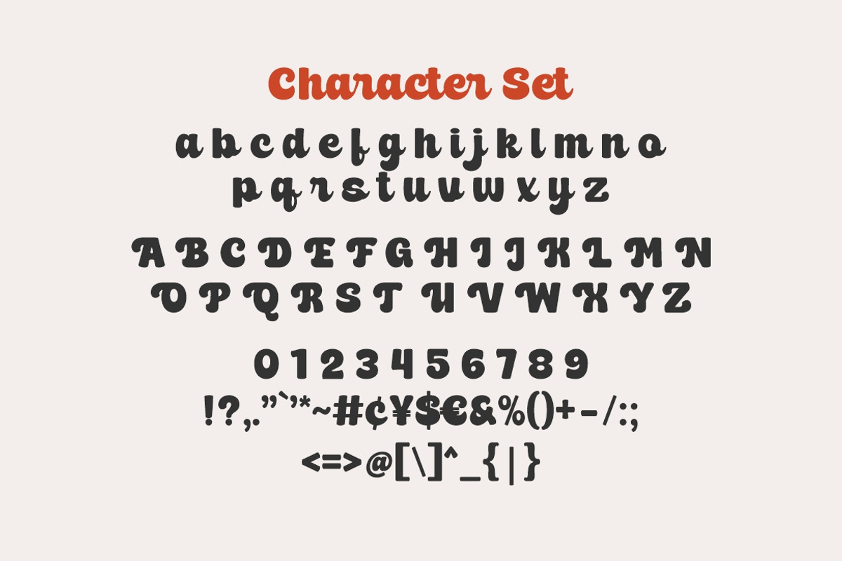 Milky Bun Font, a Sans Serif Font by HansCo Studio (Photo 8 of 10)