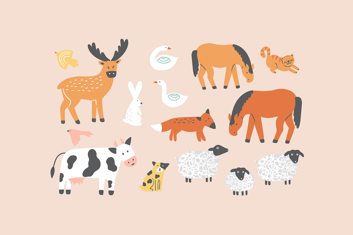 Children's map creator, an Animal Illustration by Alona Savchuk (Photo 8 of 21)