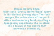 Groovy Retro Vibes - Handwritten, a Handwritten Font by Charmingbear59.design (Thumbnail 4 of 5)