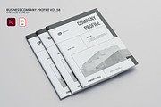 Business Company Profile Vol.58, a Brochure Template by Bewalrus Studio (Thumbnail 1 of 11)