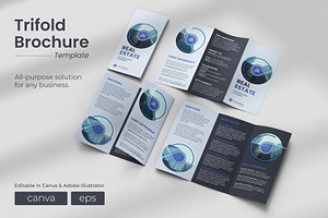 All Purpose Trifold Brochure 08, a Brochure Template by WheelieMonkey