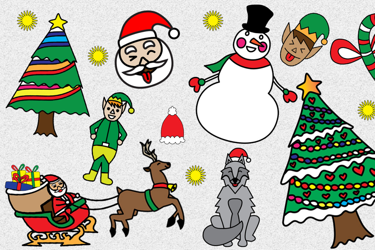 Christmas Collection, a Decorative Illustration by RHY Studio (Photo 4 of 4)