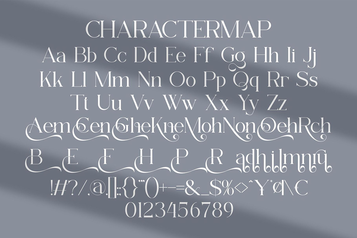 Chena | Modern Minimalist Serif Font, a Serif Font by Ermedia Studio (Photo 10 of 10)