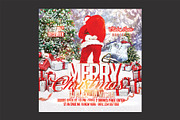 Christmas Party Flyer, a Flyer Template by DSGraphicDesign (Thumbnail 2 of 2)