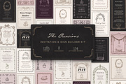 Holiday Party Invite Creator Bundle, an Object Graphic by The October Creative (Thumbnail 1 of 24)