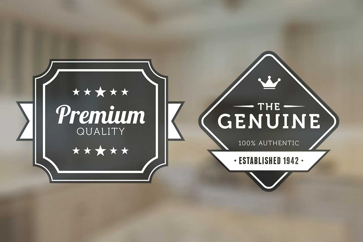 Vintage Badges Vector Pack 5 preview 2