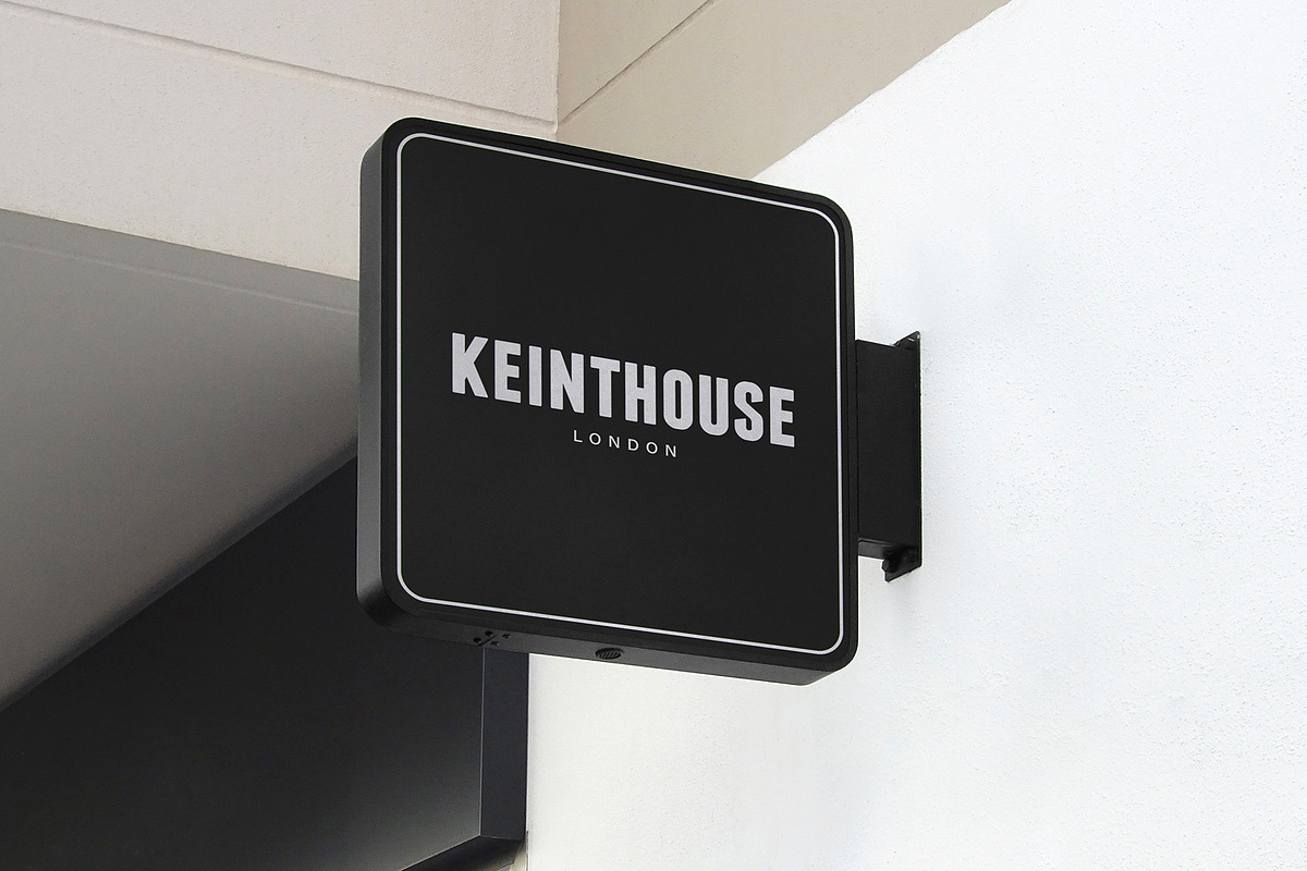 Logo Mockup Black Sign, an Advertising Mockup by Asylab (Photo 2 of 5)