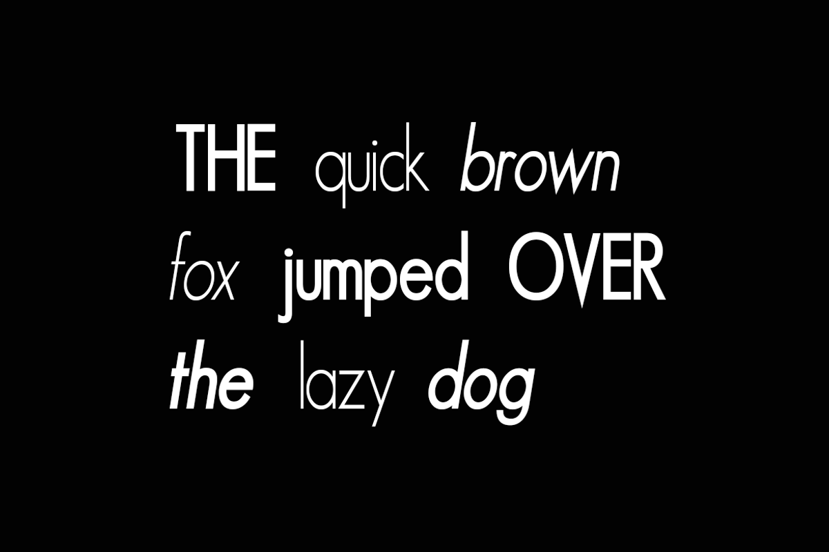 STYNX - Fashion / Display Typeface preview 5