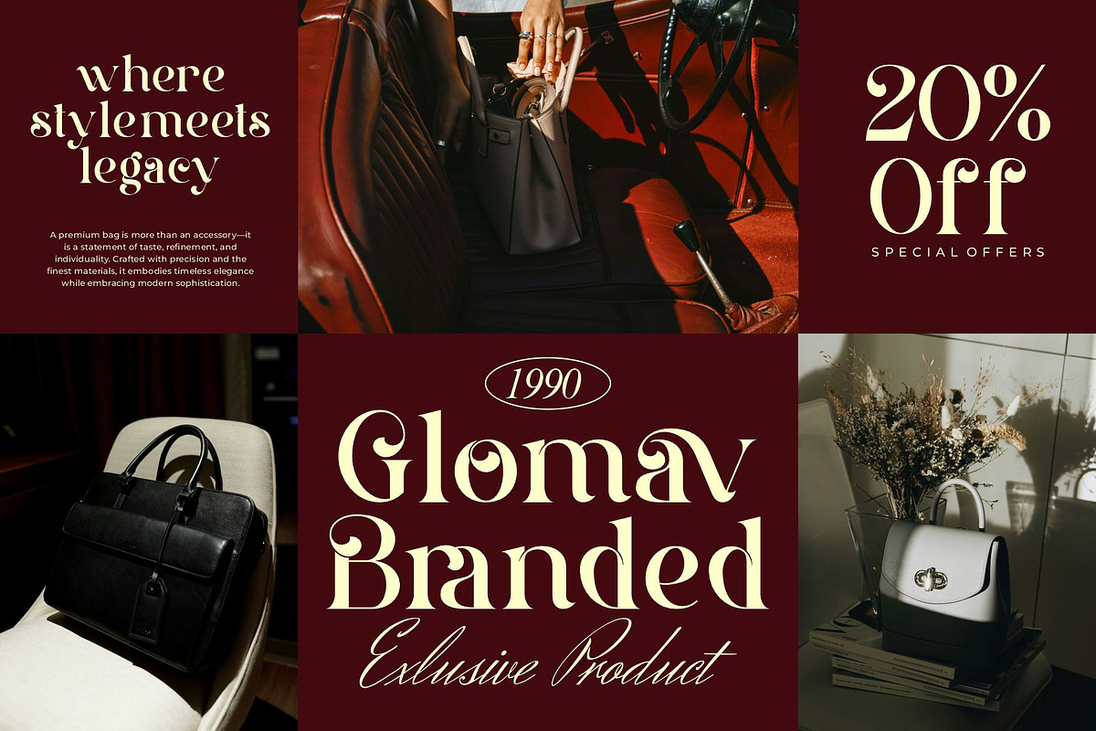 Vascor || Modern Elegant Serif Font, a Serif Font by Ermedia Studio (Photo 2 of 10)