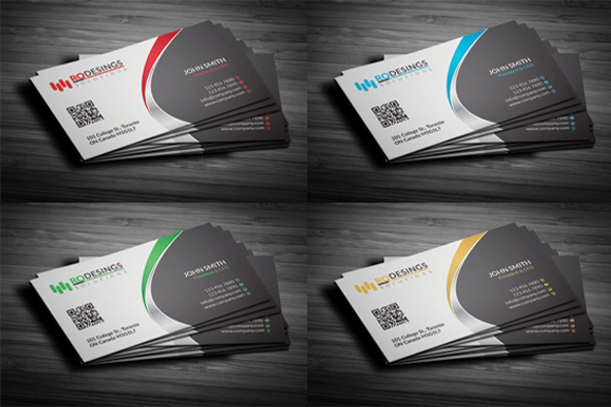 Business Cards Bundle, a Business Card Template by RQ Designs (Photo 7 of 7)