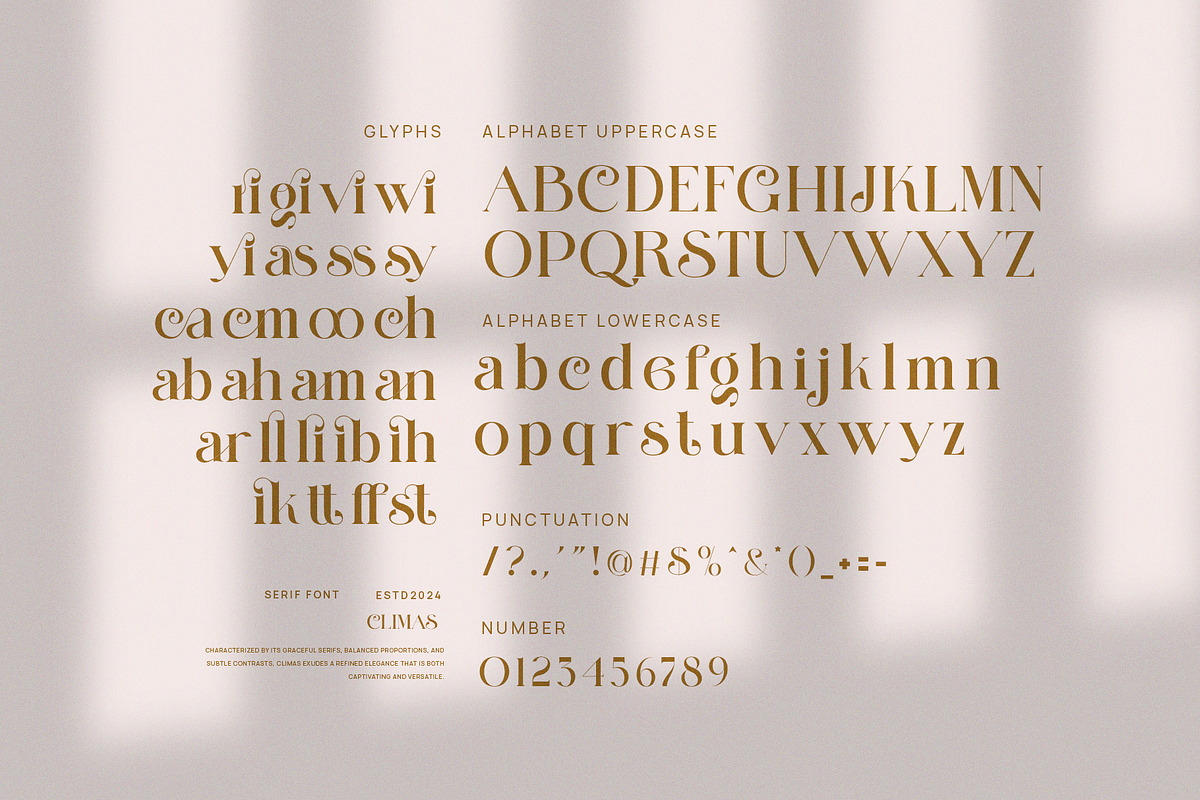 Climas Elegant Serif Font By Perfectype preview 7