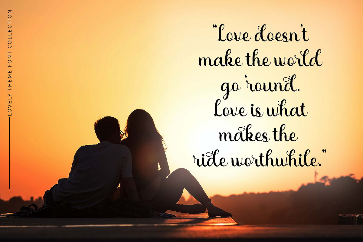 Donna Donnie - A Lovely Font, a Script Font by Doehantz Studio (Photo 5 of 8)