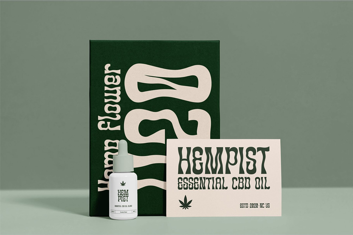 HEMPIST - Psychedelic Typeface, a Sans Serif Font by Havinkpen (Photo 3 of 8)
