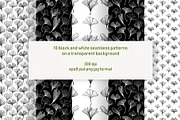 Gingko leaves floral patterns, a Pattern Graphic by Dina Guiter (Thumbnail 9 of 14)