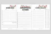 Christmas Gift Planning, a Stationery Template by DesignByStore (Thumbnail 2 of 3)