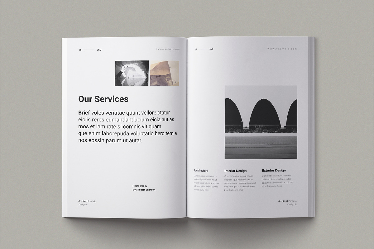 Architecture Portfolio Template, a Brochure Template by TemplateFolio-Shop (Photo 8 of 25)