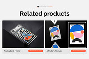 Trading Card Mockups, an Advertising Mockup by Mocku (Thumbnail 7 of 11)
