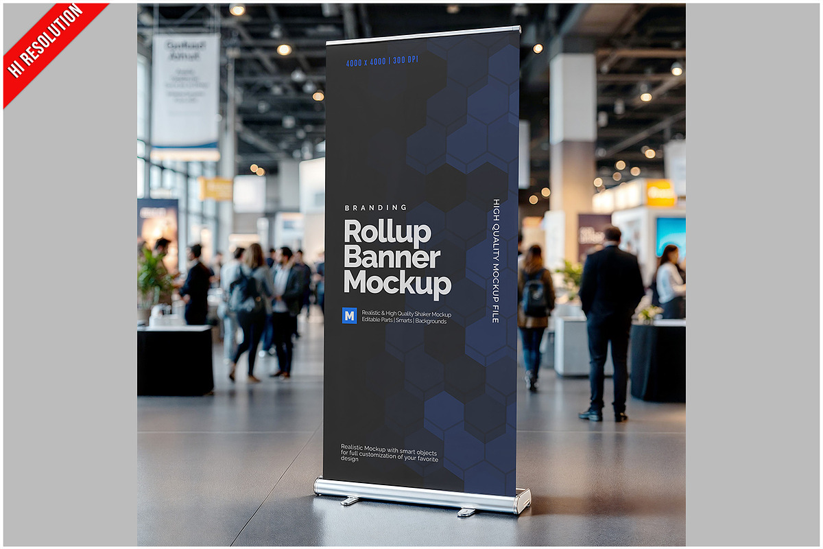 Trade Show Exhibition Floor Rollup M, a Product Mockup by Bruno's Shop (Photo 1 of 3)