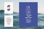 Sea Shells Whimsical Collection, an Object Graphic by Alena Koval (Thumbnail 16 of 19)