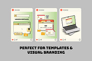 Retro Window UI Elements Set, a Technology Illustration by Invisual Studio (Thumbnail 9 of 9)