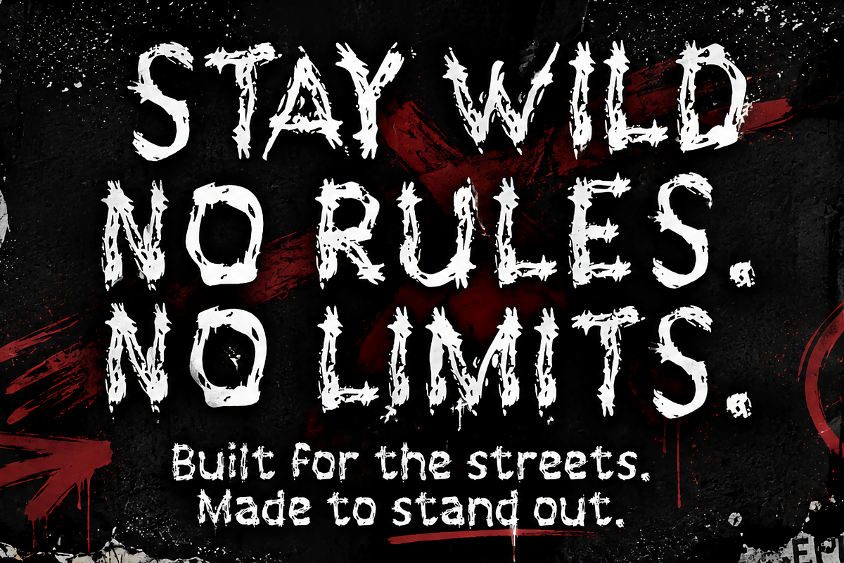 Trasy Brush Grunge Brush Typeface, a Handwritten Font by mesuka (Photo 2 of 7)