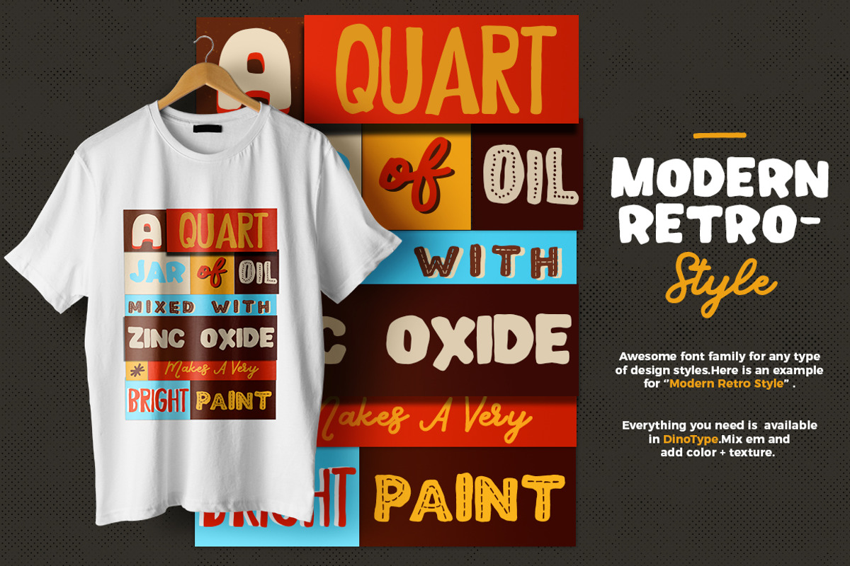 DinoType Educational Font Family, a Script Font by Yasir Ekinci (Photo 8 of 12)