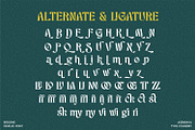 Broone Font, a Serif Font by Asenbayu (Thumbnail 11 of 13)