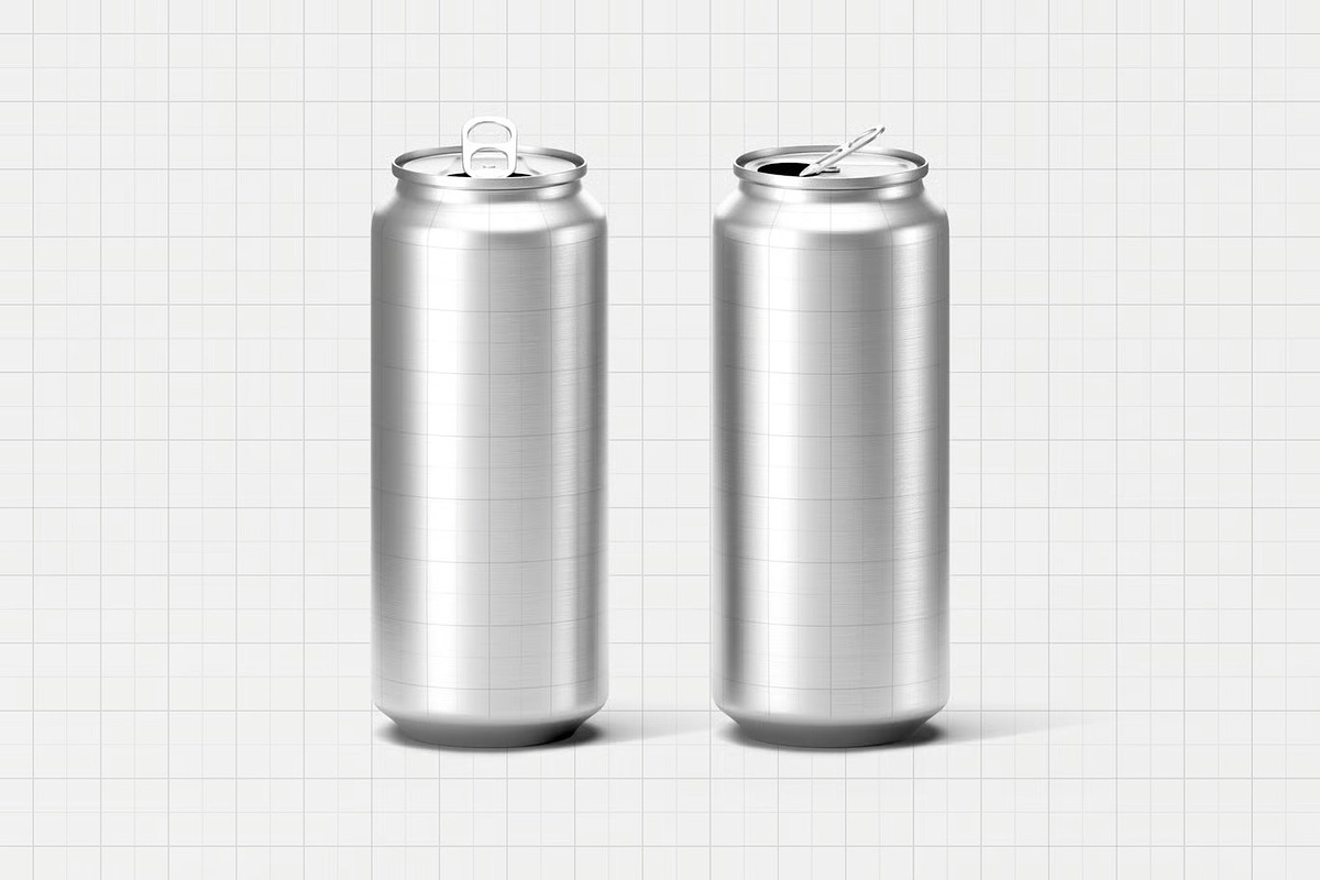 Beer Can Mockup, a Product Mockup by zpackcreative (Photo 3 of 4)