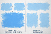 Watercolor Frames + Portrait Maker, a Texture Graphic by Quentin Bangston (Thumbnail 4 of 5)