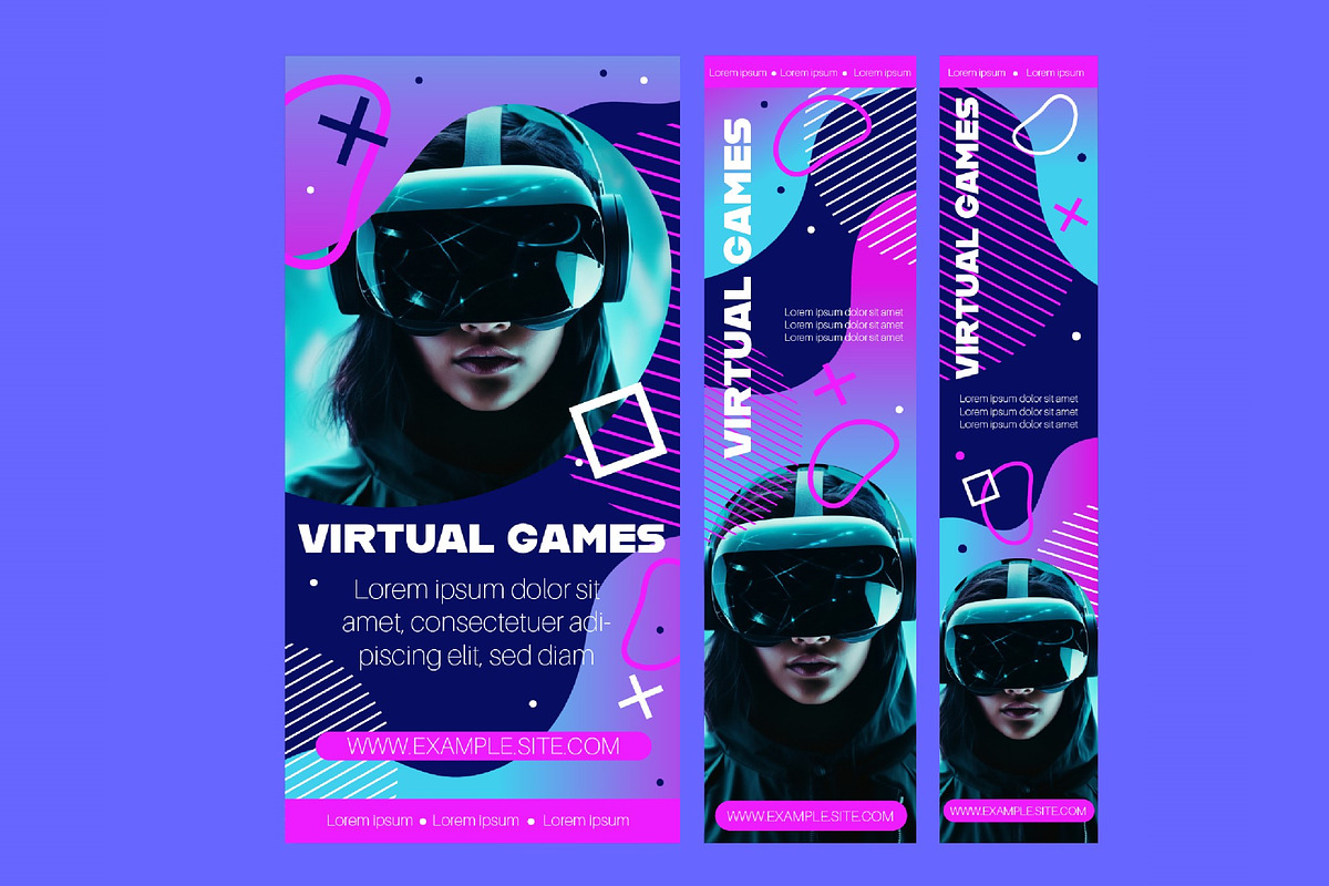 Web Banner Gaming Page, a Templates & Theme by studiogstock (Photo 5 of 5)
