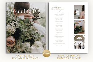 Canva Wedding Timeline Client Guide