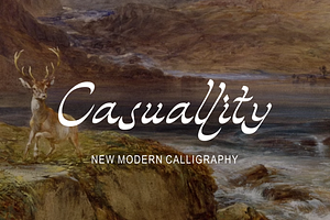 Casuallity, a Handwritten Font by zamjumps