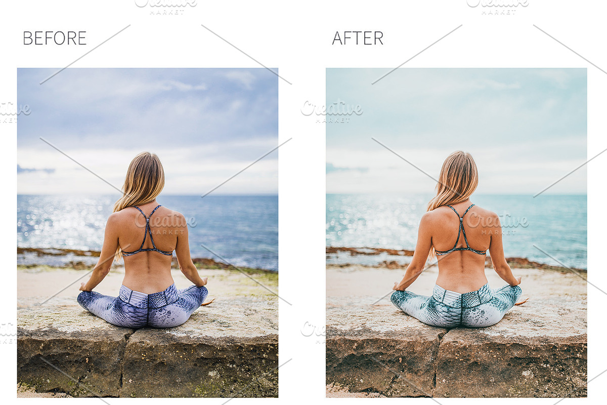 CANCUN 4 Summer Mobile Presets, an Action Add-On by MintAndPepper (Photo 9 of 9)
