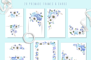 BLUE DREAM| CLIPART, a Decorative Illustration by Purple-Bird (Thumbnail 14 of 20)