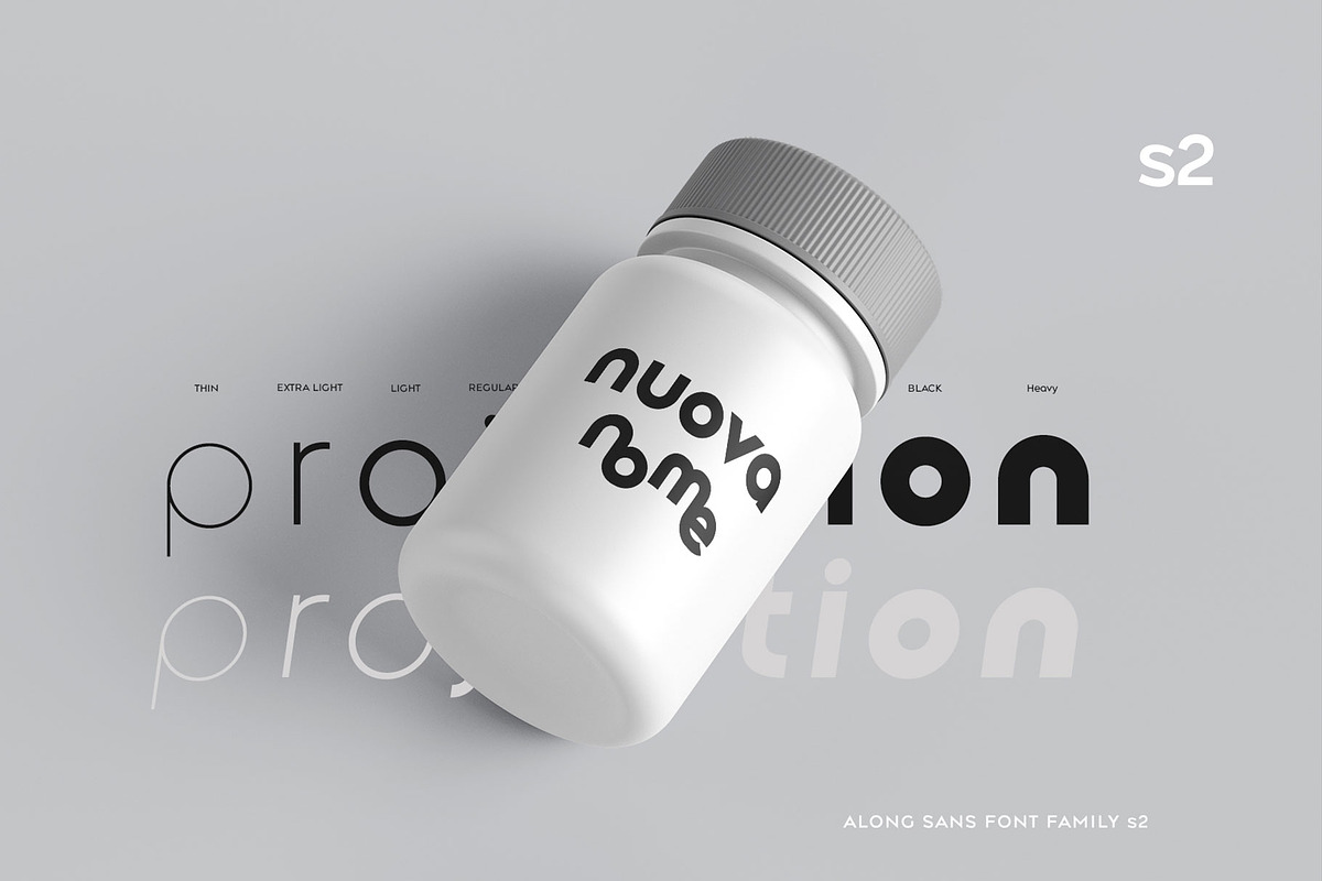 Along Sans Ultimate Edition, a Sans Serif Font by Ryul Davidson (Photo 11 of 21)
