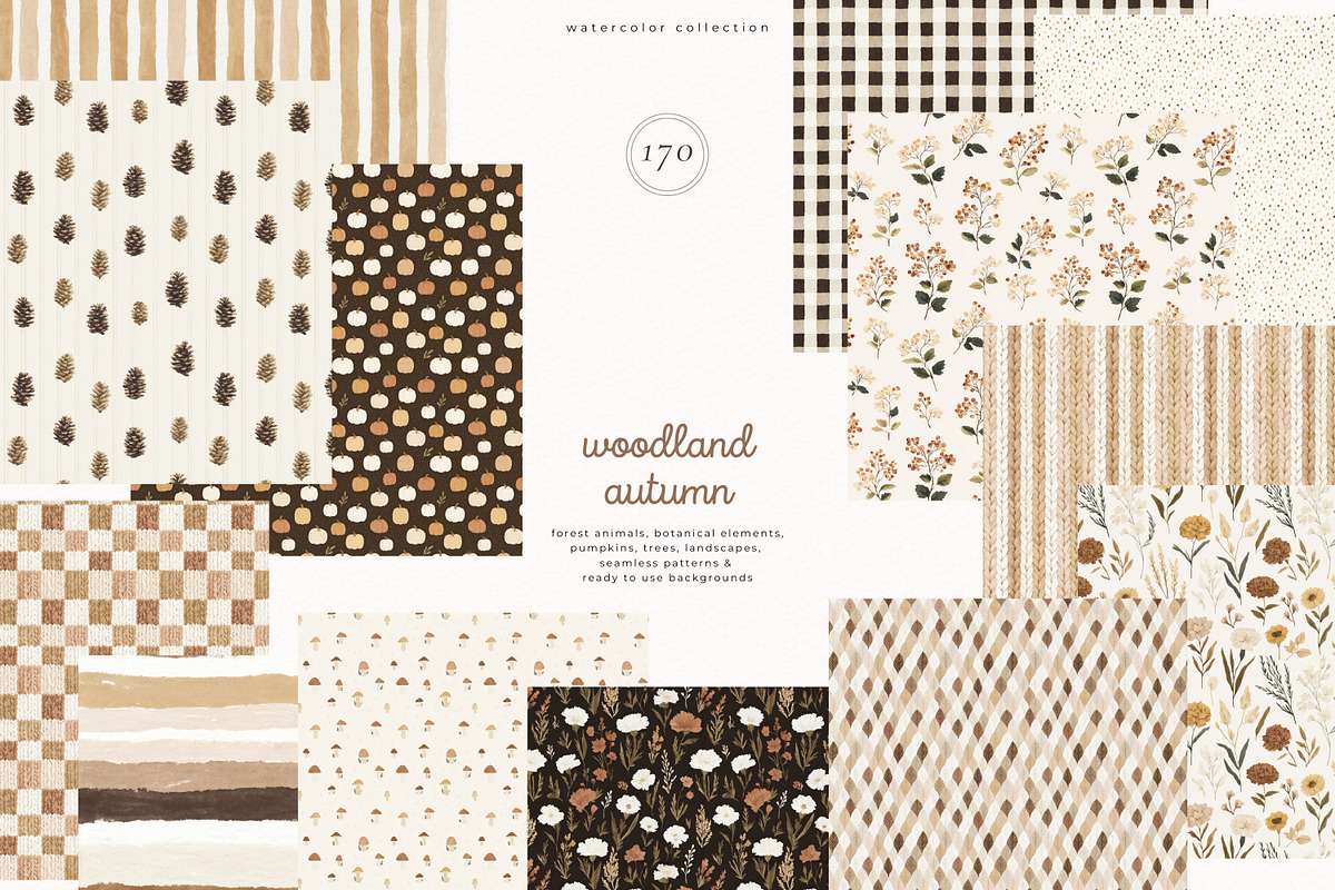 Woodland Autumn, an Animal Illustration by PeDe Designs (Photo 10 of 10)