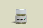 Pills Bottle Mockup, a Packaging Mockup by ulfatunnazira (Thumbnail 2 of 8)