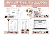 Airbnb Welcome Sign Poster Template, a Poster Template by Templatables (Thumbnail 7 of 7)